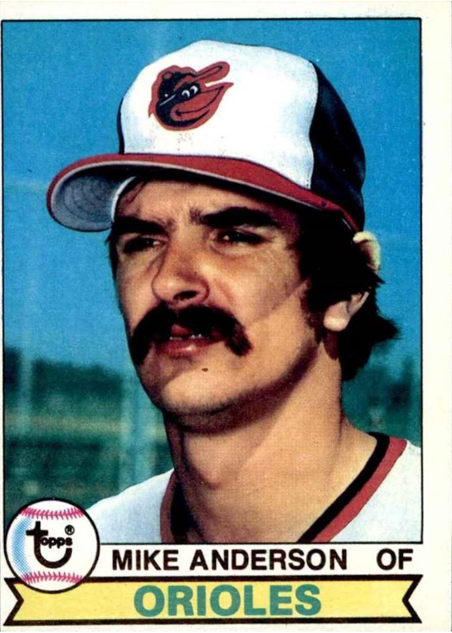 1979 Topps #102 Mike Anderson, Baltimore Orioles