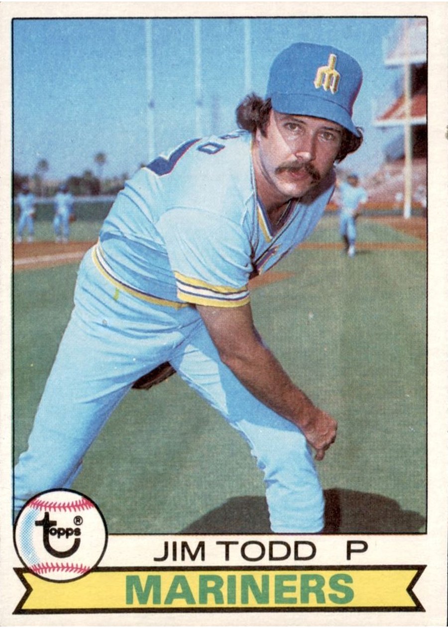 1979 Topps #103 Jim Todd, Seattle Mariners