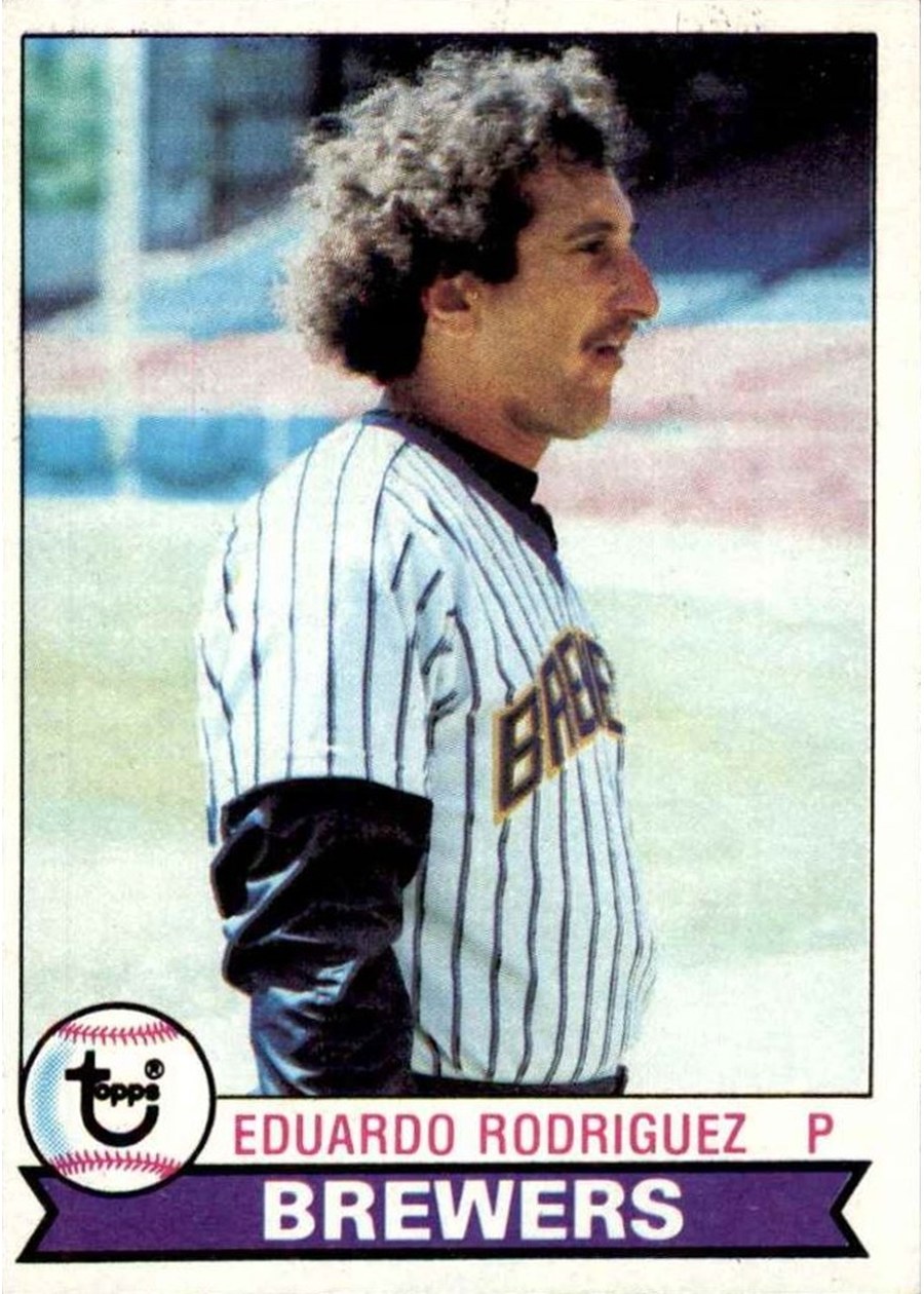 1979 Topps #108 Eduardo Rodriguez, Milwaukee Brewers