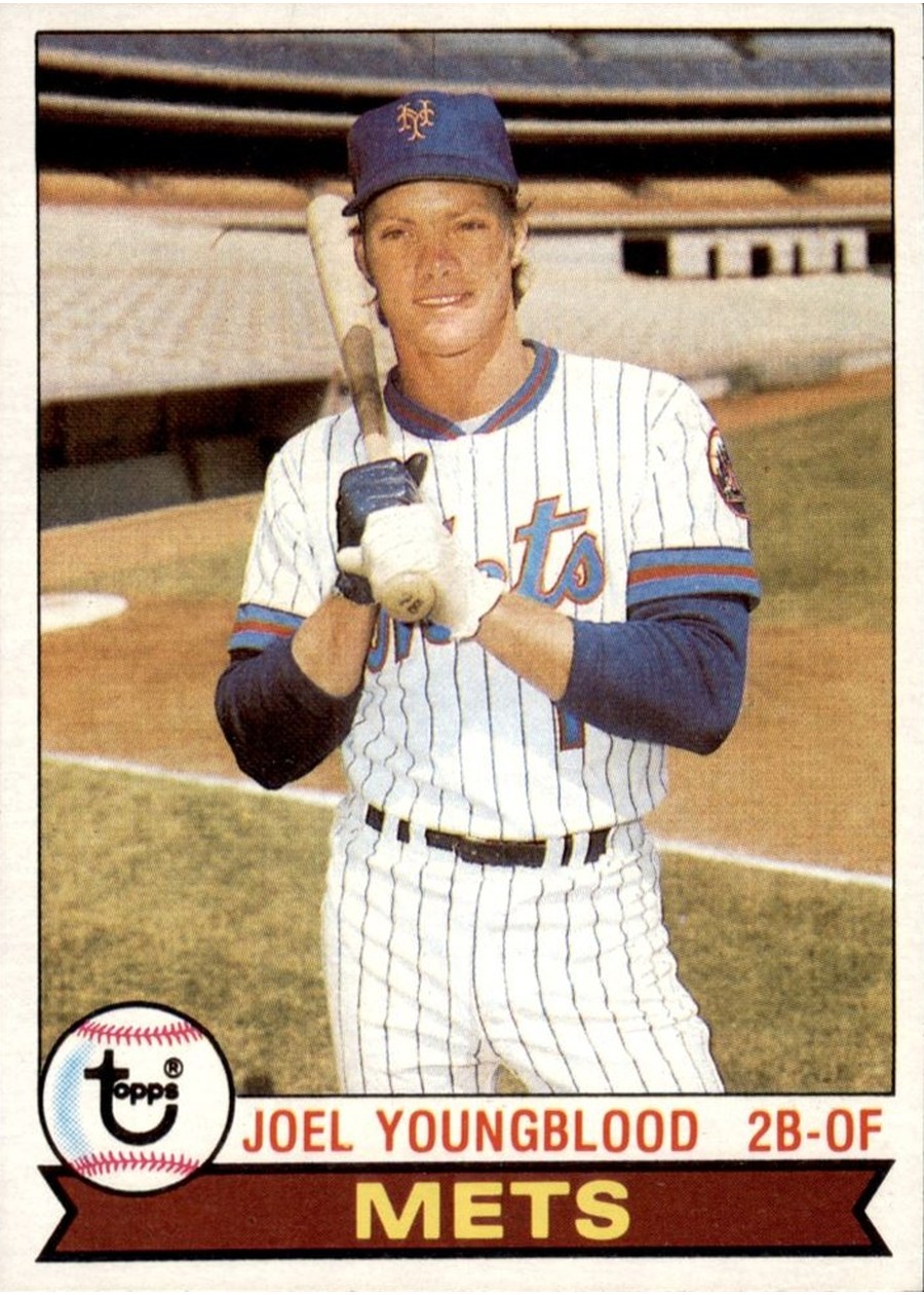 1979 Topps #109 Joel Youngblood, New York Mets