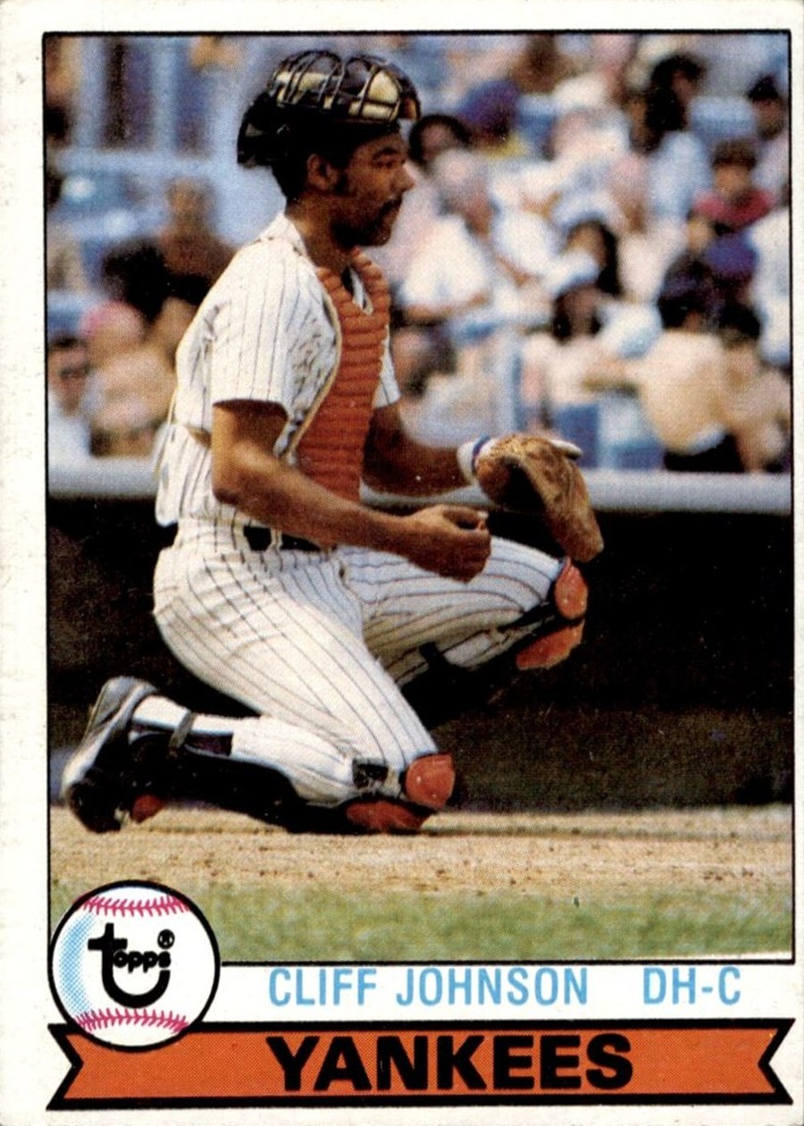 1979 Topps #114 Cliff Johnson, New York Yankees