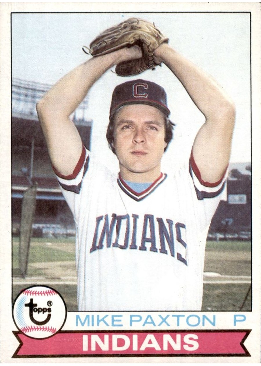 1979 Topps #122 Mike Paxton, Cleveland Indians