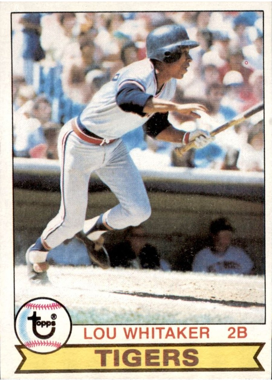 1979 Topps #123 Lou Whitaker, Detroit Tigers