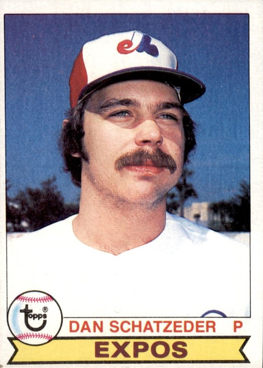 1979 Topps #124 Dan Schatzeder, Montreal Expos
