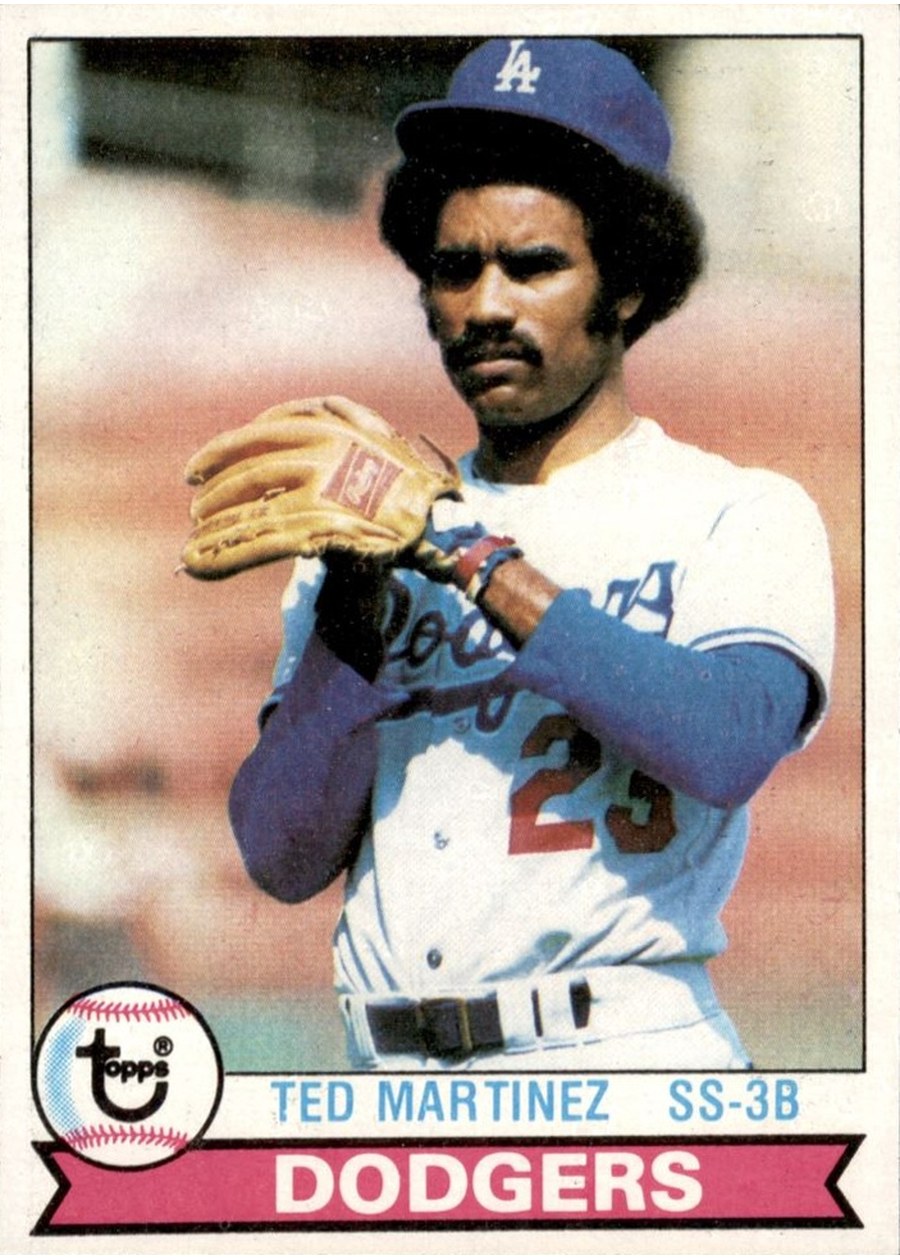 1979 Topps #128 Ted Martinez, Los Angeles Dodgers