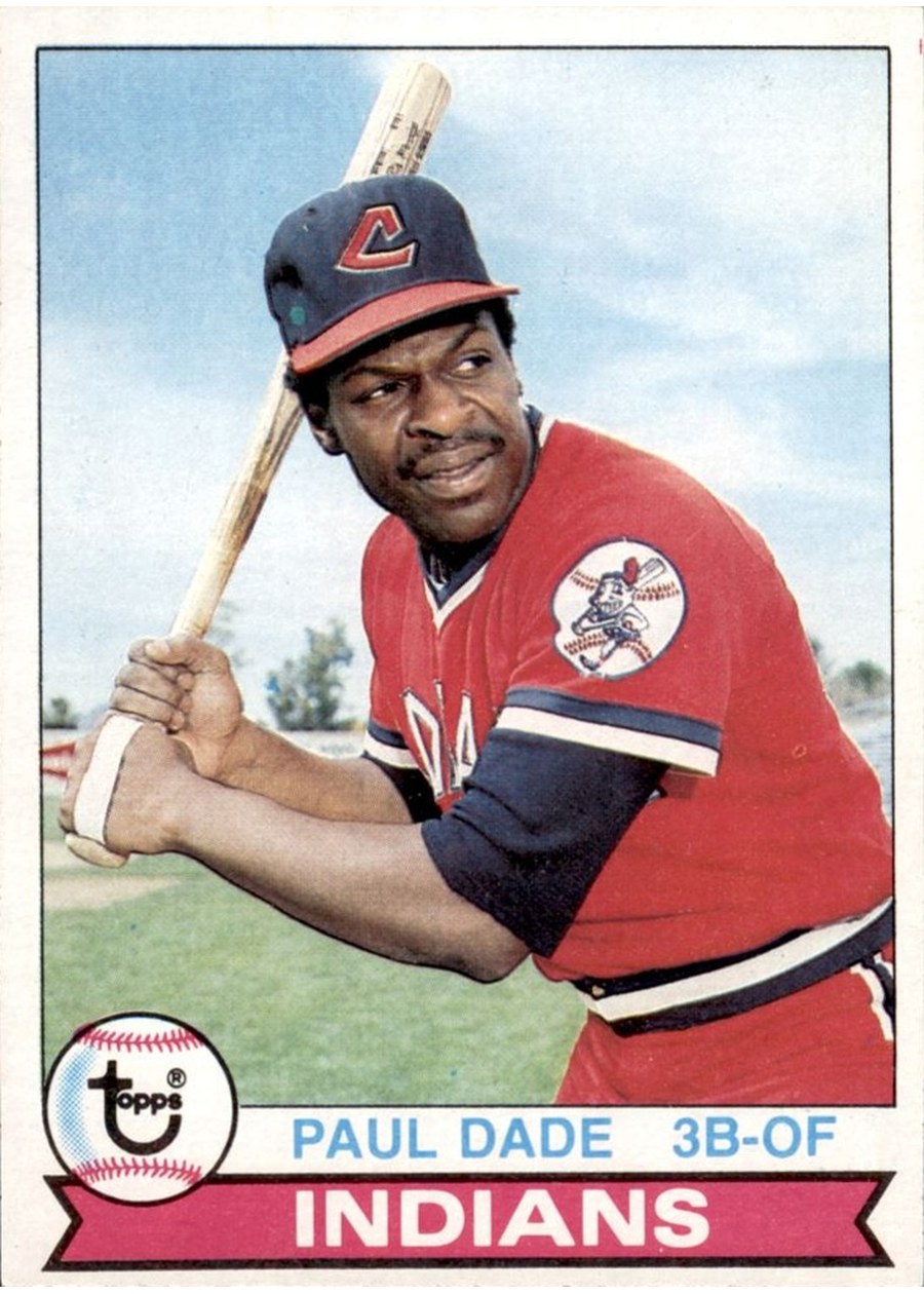 1979 Topps #13 Paul Dade, Cleveland Indians