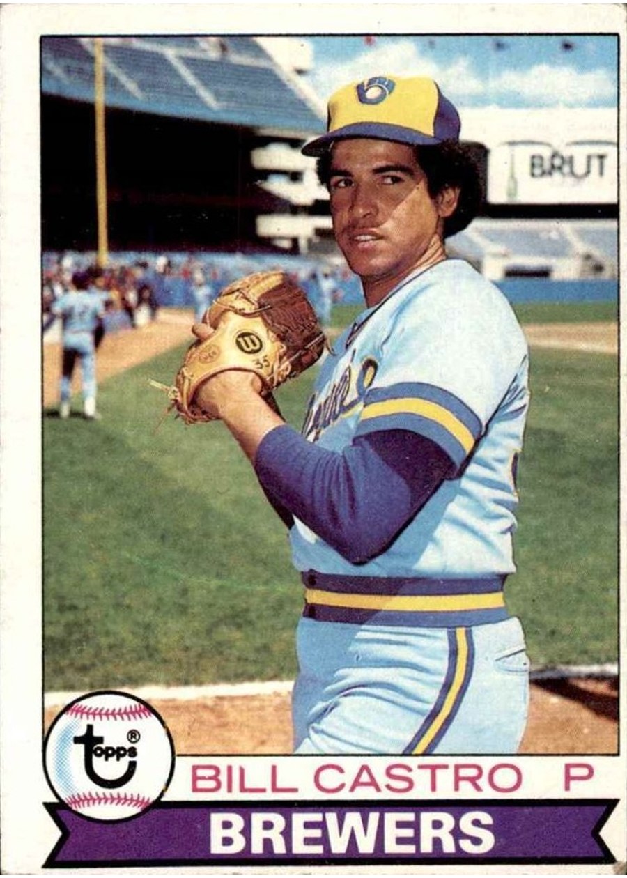 1979 Topps #133 Bill Castro, Milwaukee Brewers