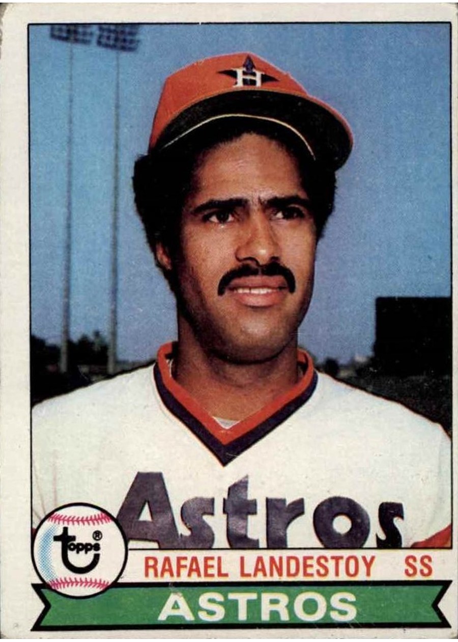 1979 Topps #14 Rafael Landestoy, Houston Astros