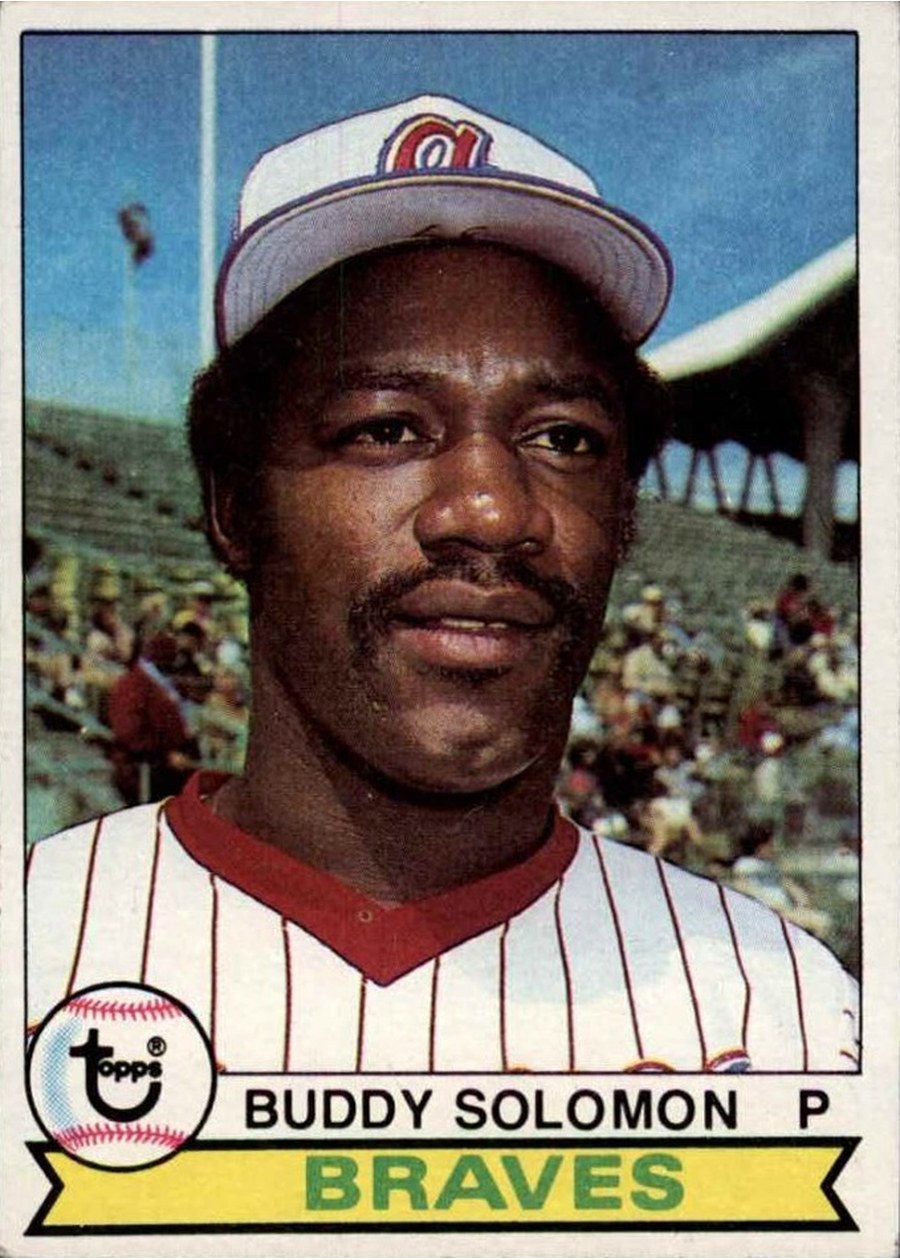 1979 Topps #156 Buddy Solomon, Atlanta Braves