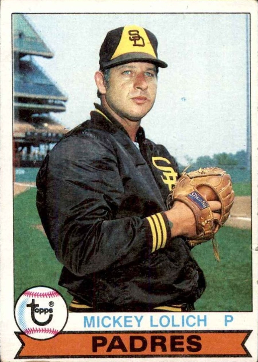1979 Topps #164 Mickey Lolich, San Diego Padres