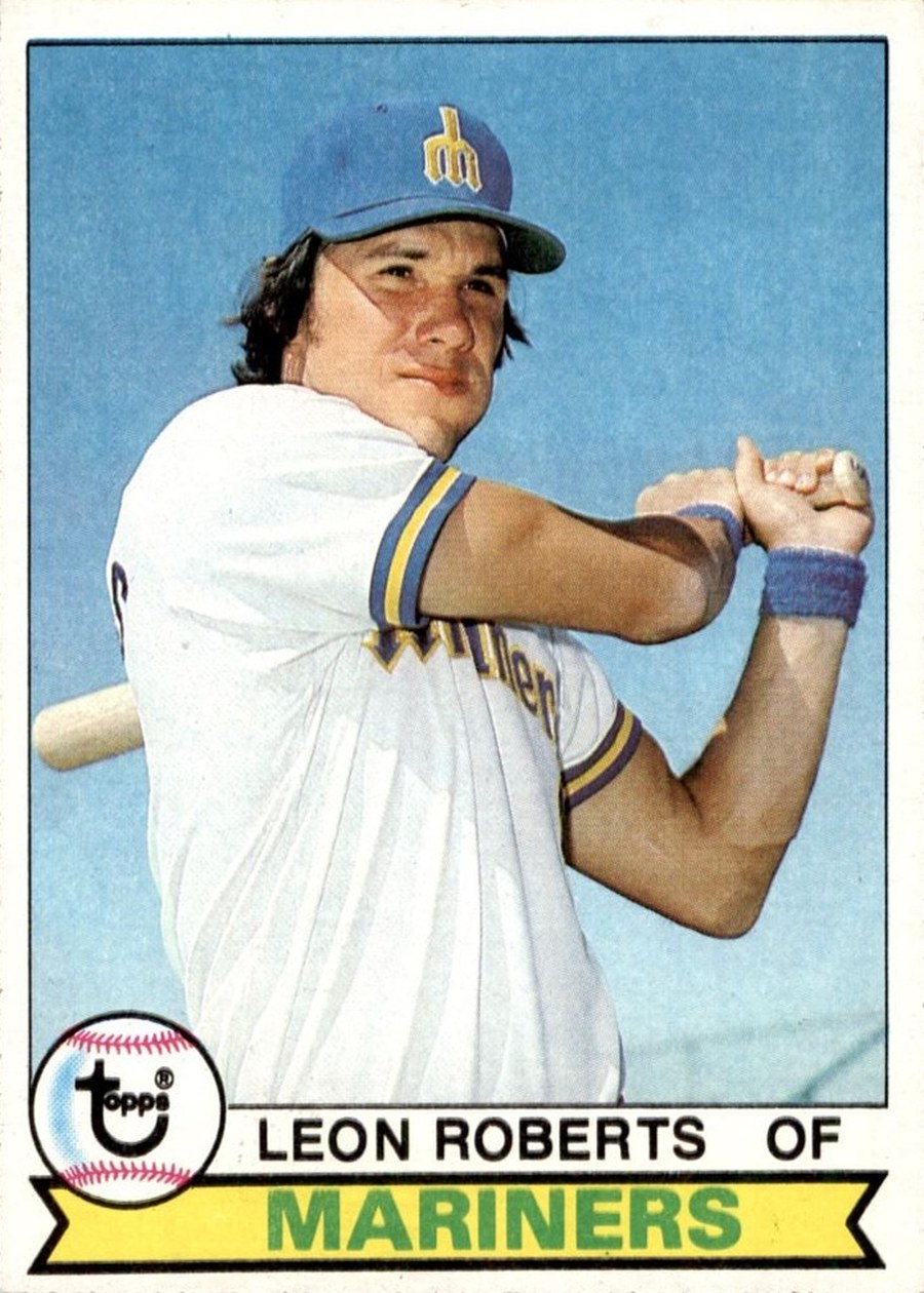 1979 Topps #166 Leon Roberts, Seattle Mariners