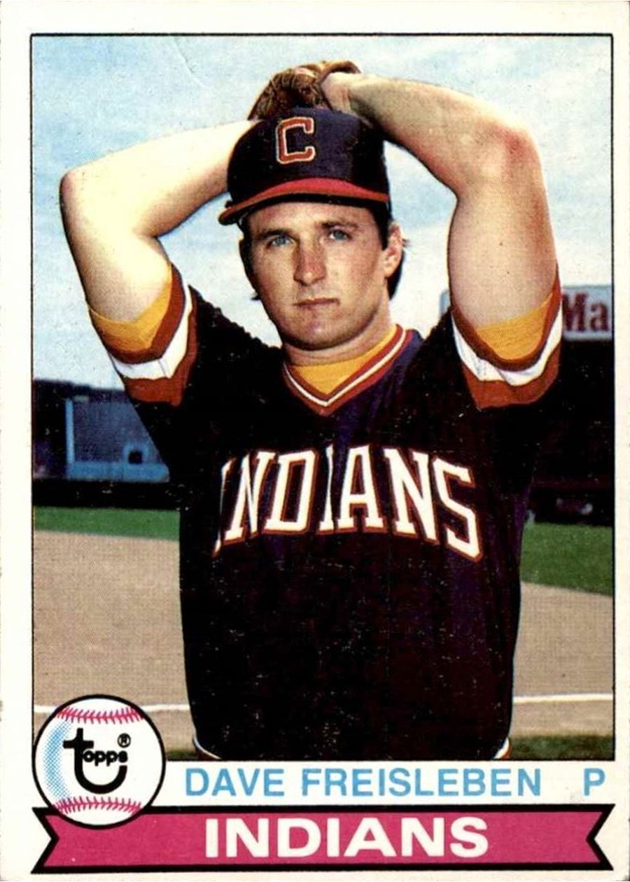 1979 Topps #168 Dave Freisleben, Cleveland Indians