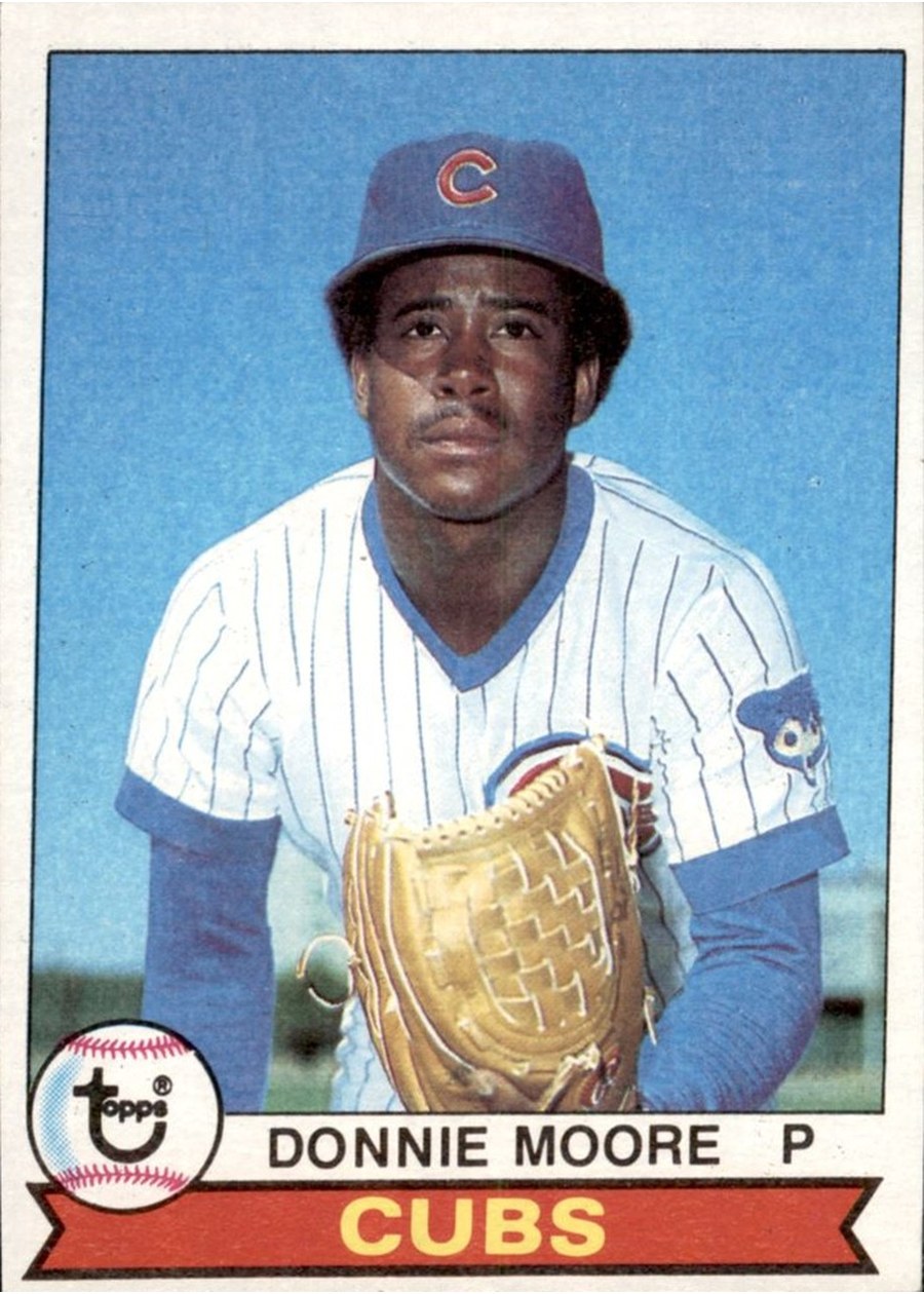 1979 Topps #17 Donnie Moore, Chicago Cubs
