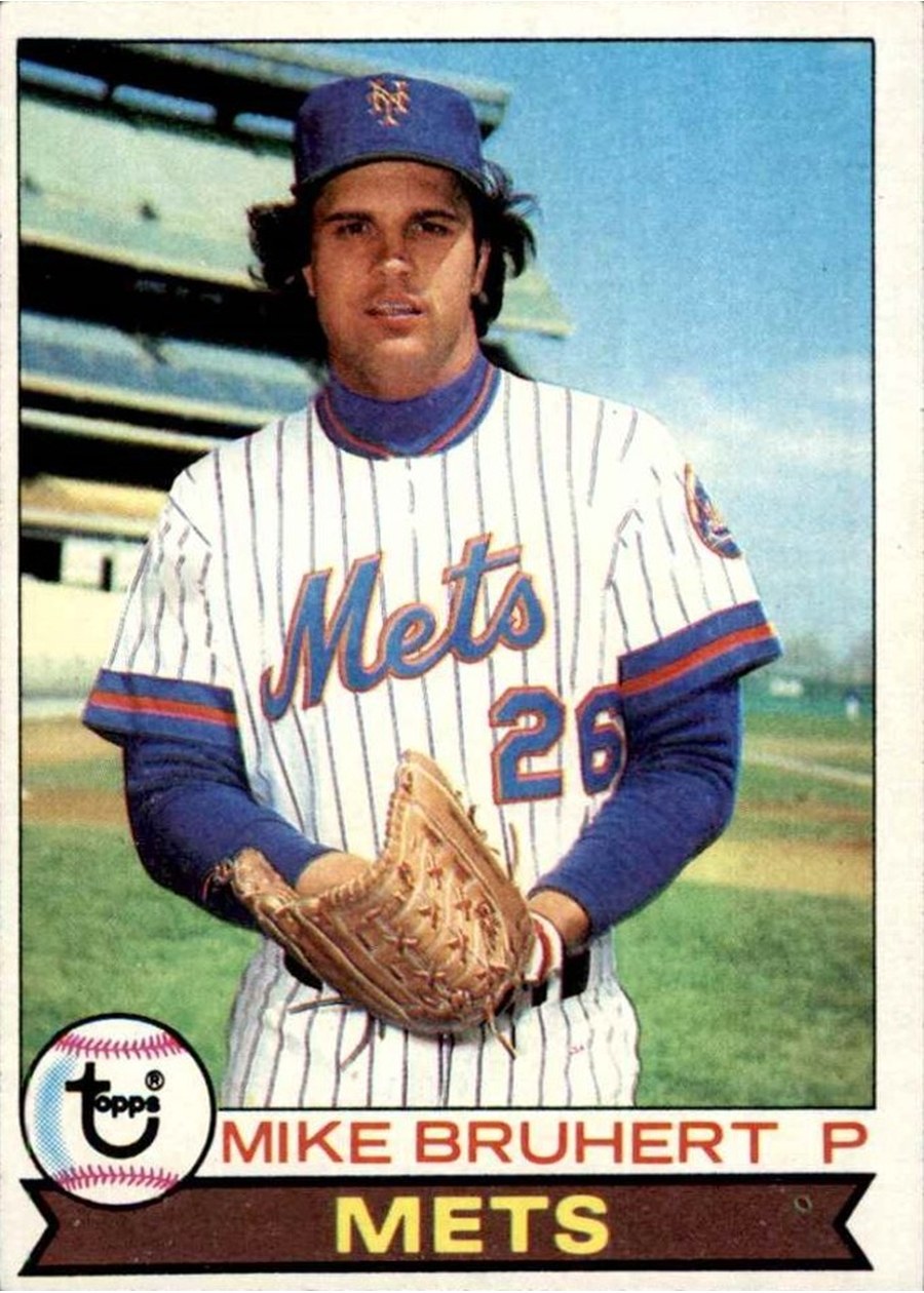 1979 Topps #172 Mike Bruhert, New York Mets