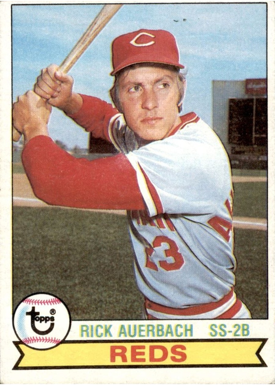 1979 Topps #174 Rick Auerbach, Cincinnati Reds