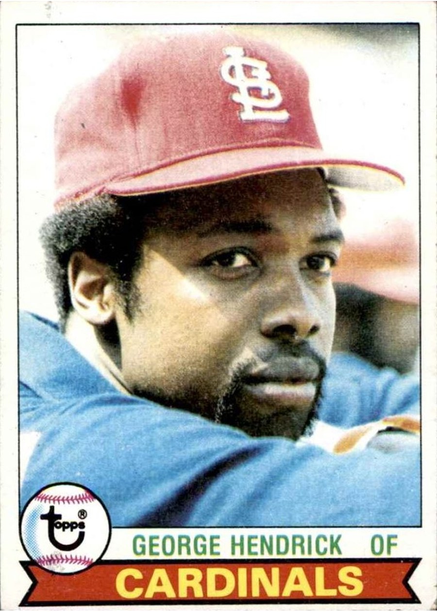 1979 Topps #175 George Hendrick, St. Louis Cardinals
