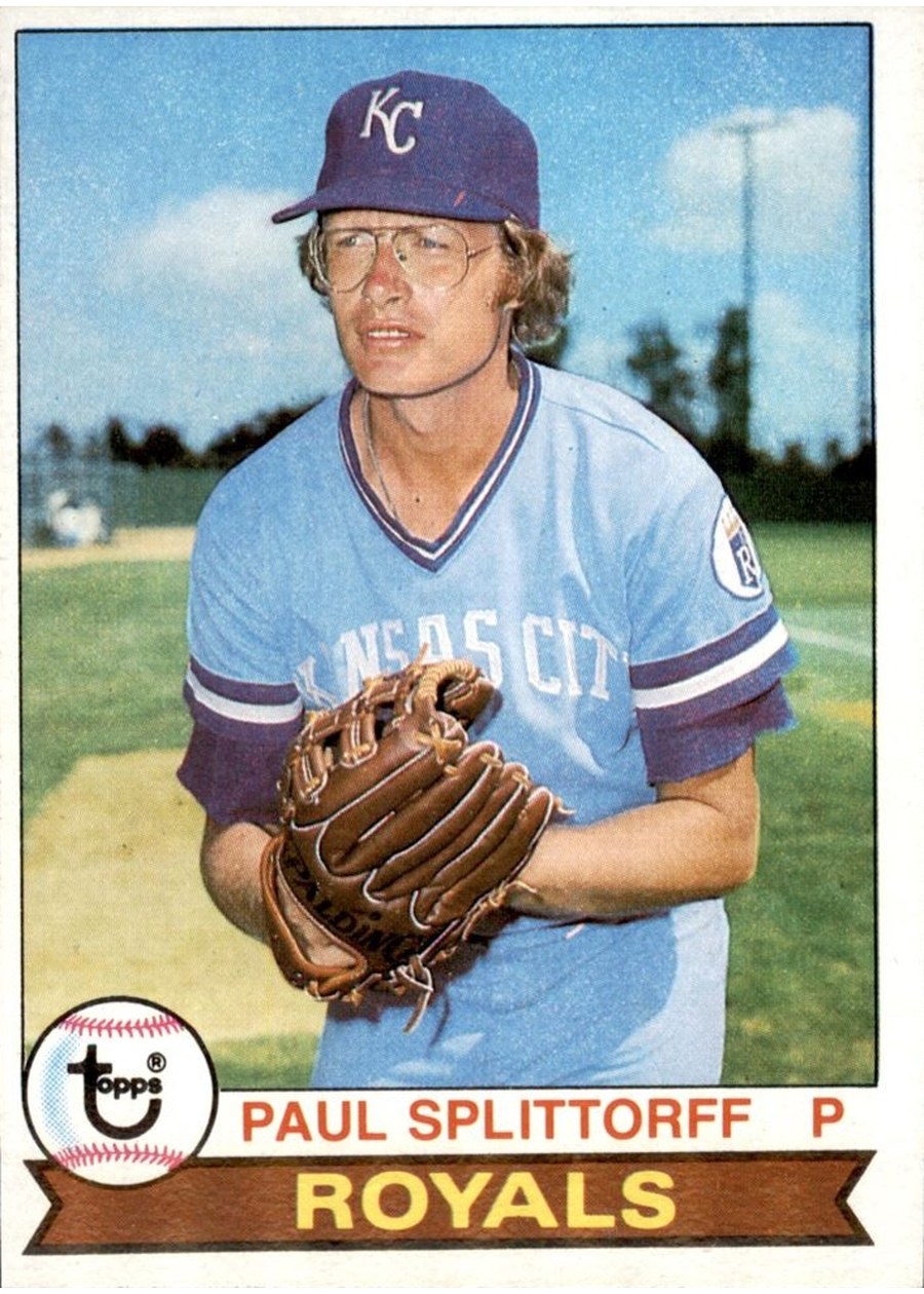 1979 Topps #183 Paul Splittorff, Kansas City Royals