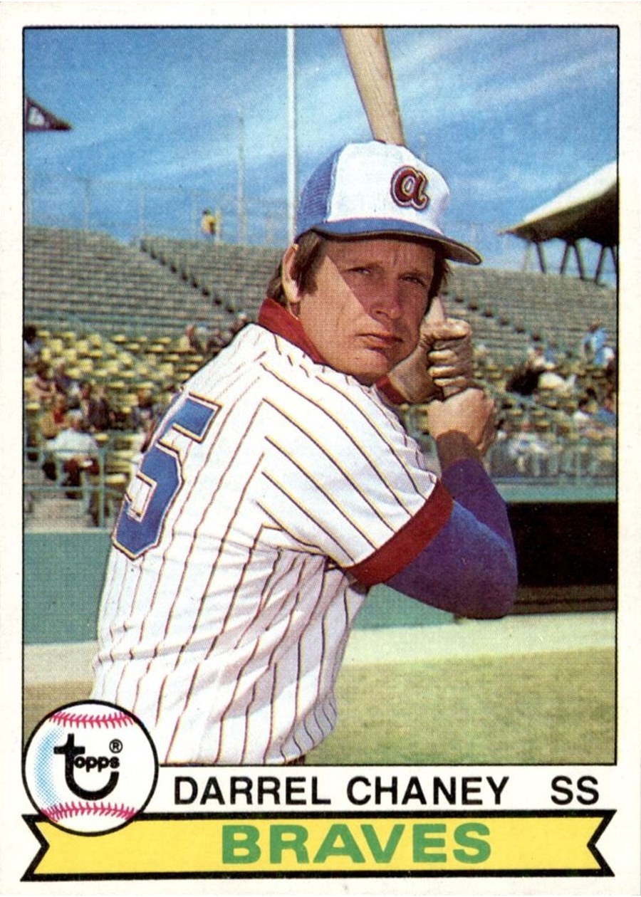 1979 Topps #184 Darrel Chaney, Atlanta Braves