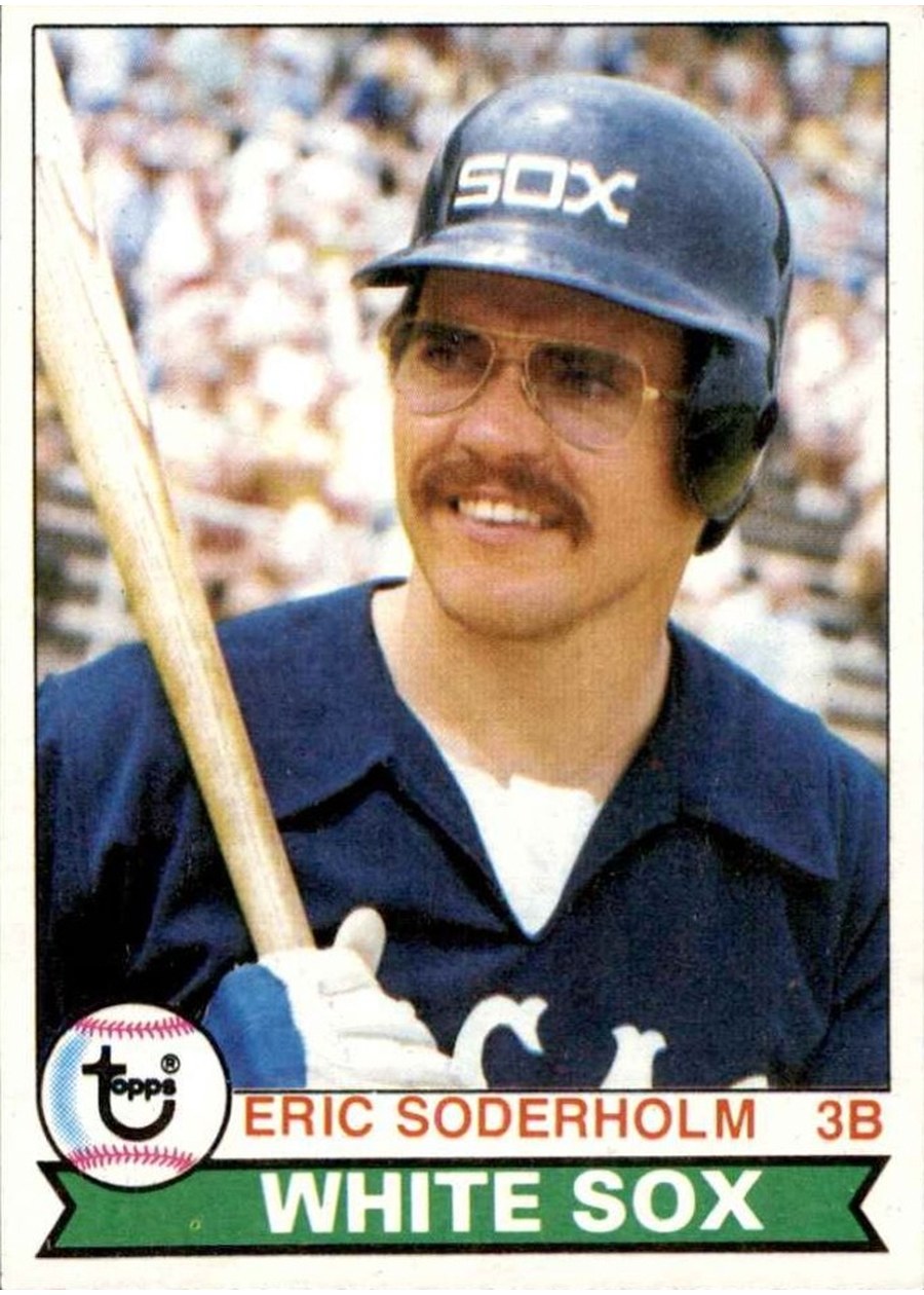 1979 Topps #186 Eric Soderholm, Chicago White Sox