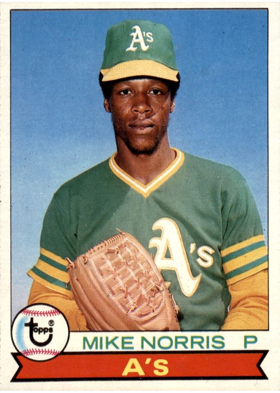 1979 Topps #191 Mike Norris, Oakland Athletics
