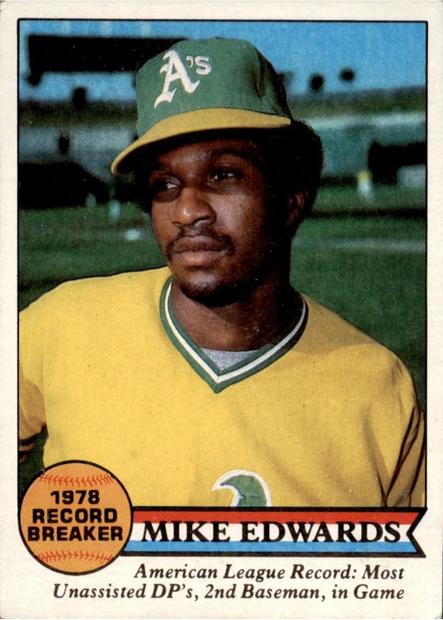 1979 Topps #201 Mike Edwards, Oakland Athletics