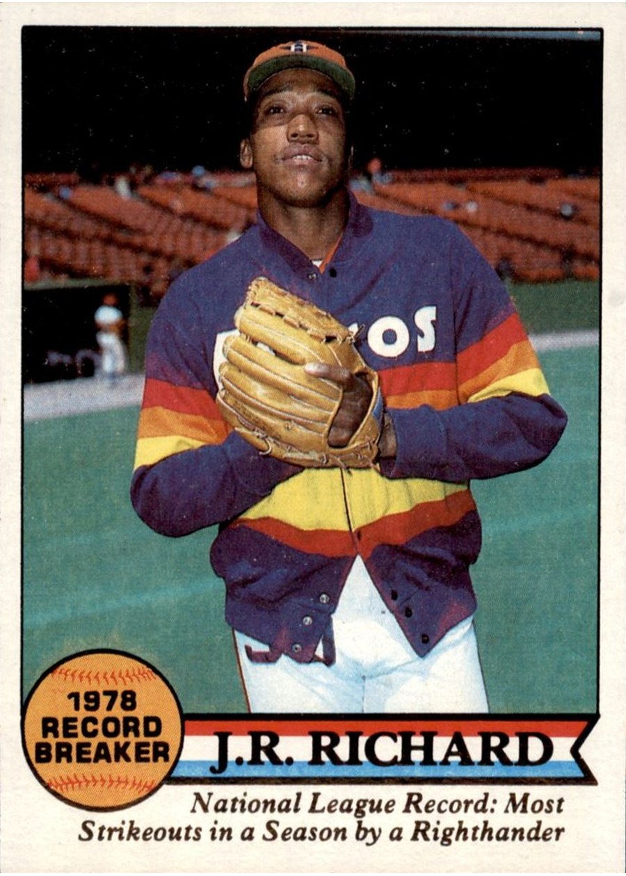 1979 Topps #203 J.R. Richard, Houston Astros