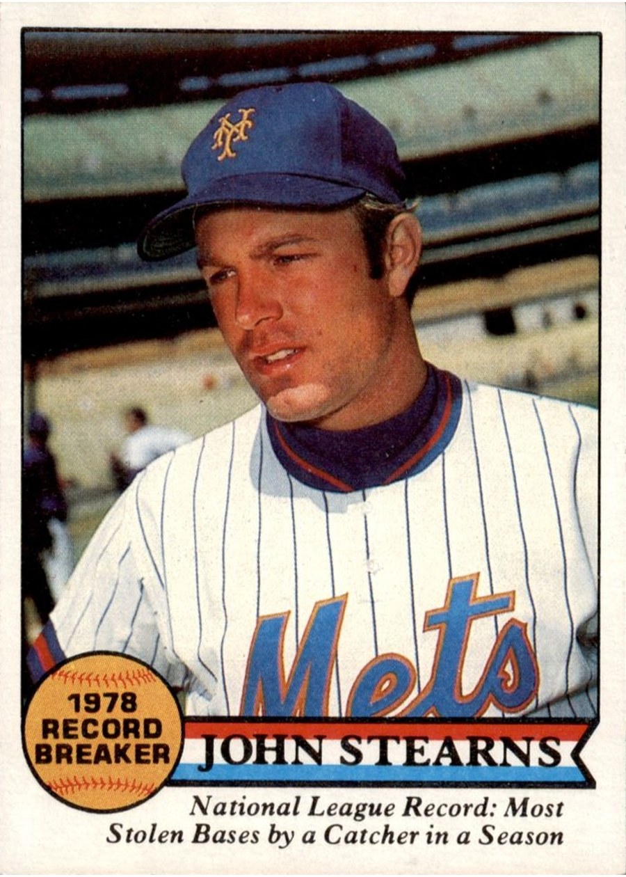 1979 Topps #205 John Stearns, New York Mets