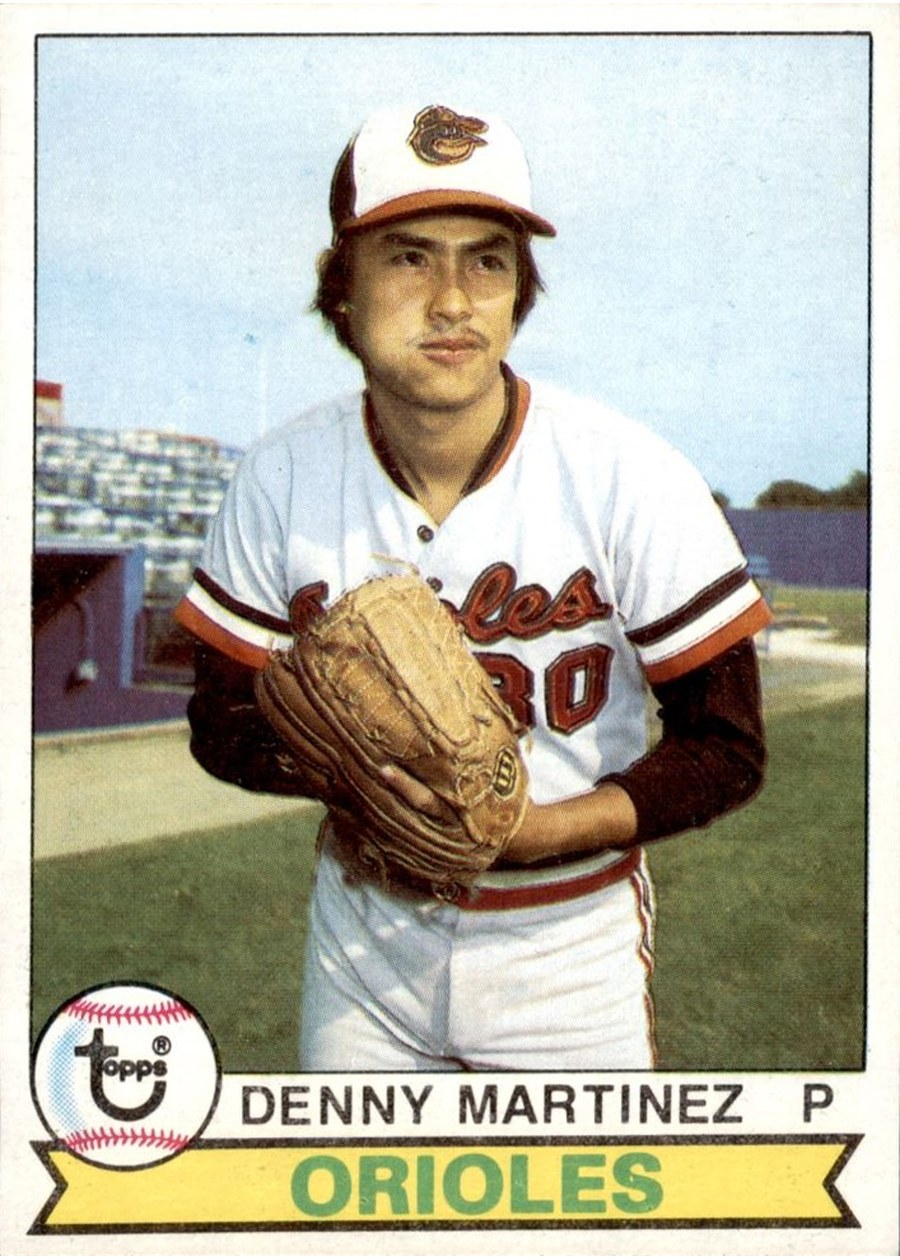 1979 Topps #211 Denny Martinez, Baltimore Orioles