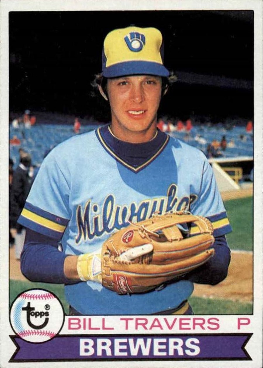 1979 Topps #213 Bill Travers, Milwaukee Brewers