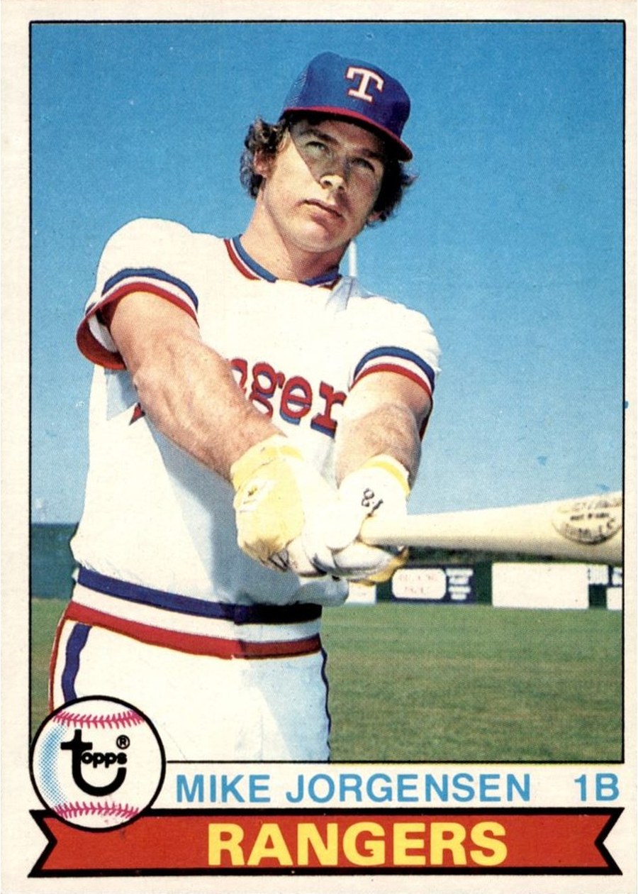 1979 Topps #22 Mike Jorgensen, Texas Rangers