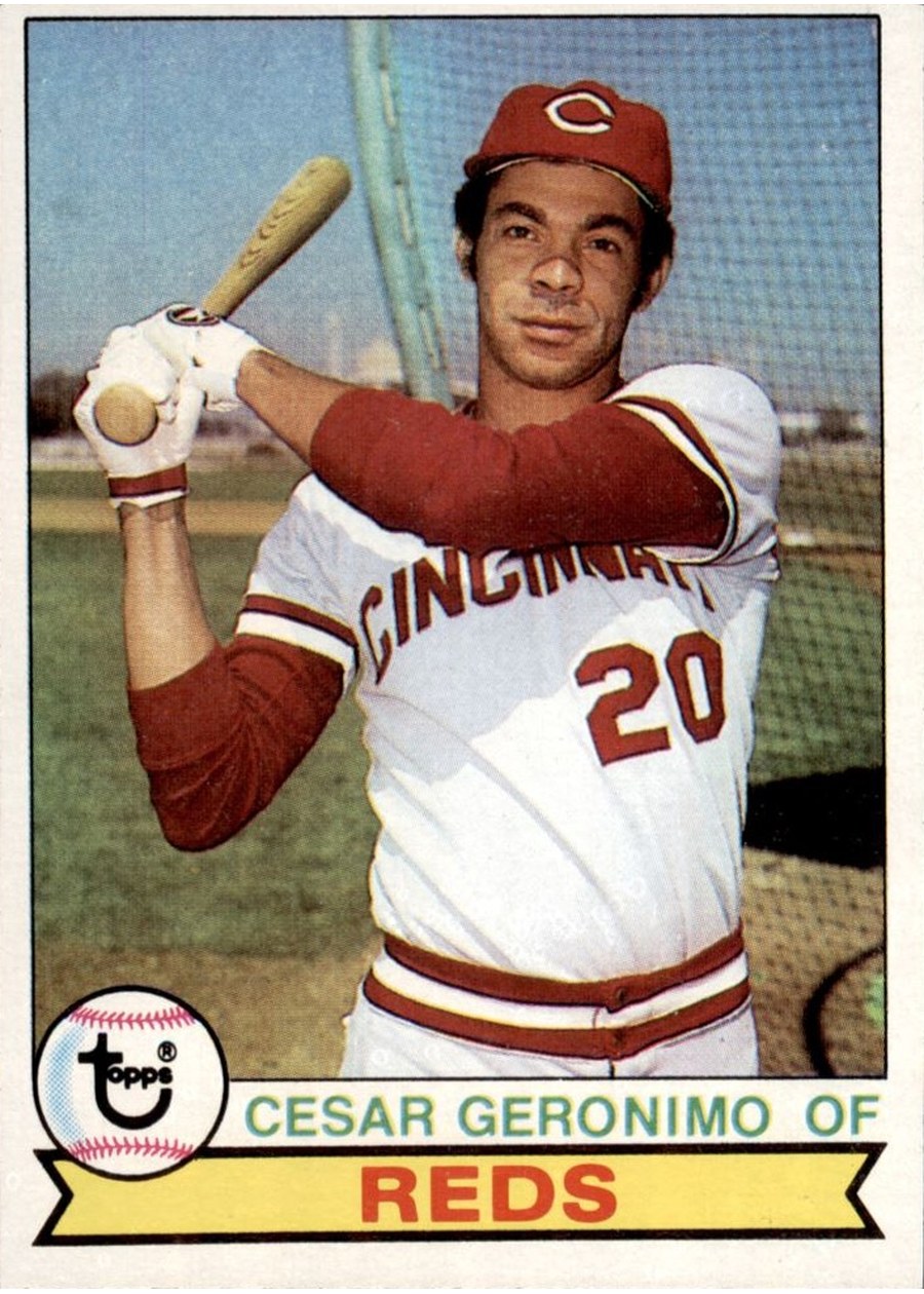 1979 Topps #220 Cesar Geronimo, Cincinnati Reds