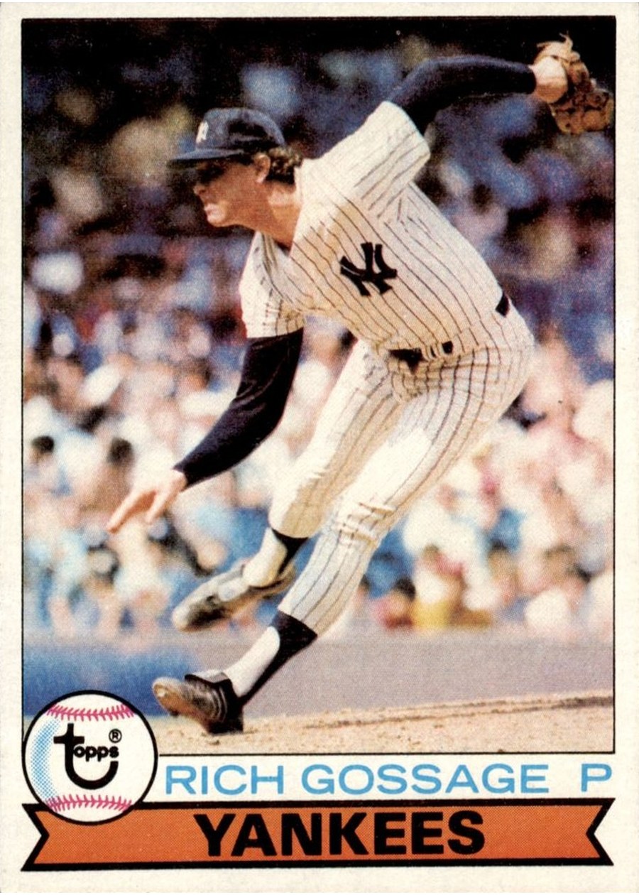 1979 Topps #225 Rich Gossage, New York Yankees
