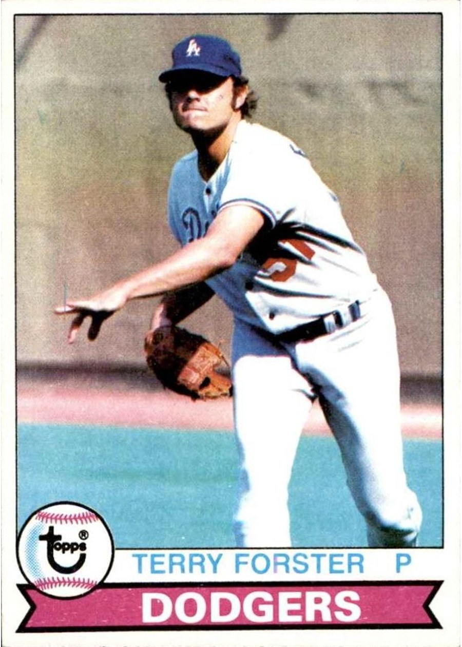 1979 Topps #23 Terry Forster, Los Angeles Dodgers