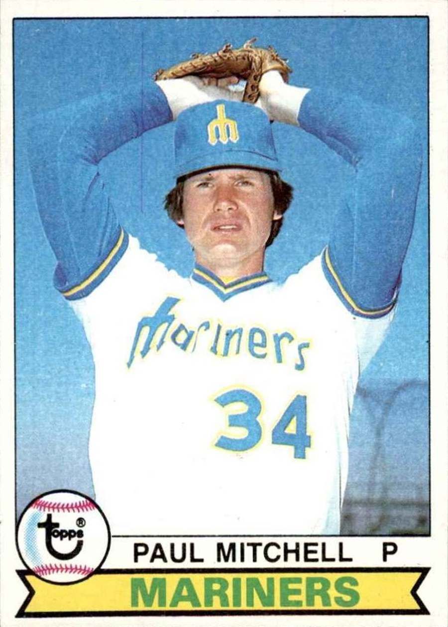 1979 Topps #233 Paul Mitchell, Seattle Mariners