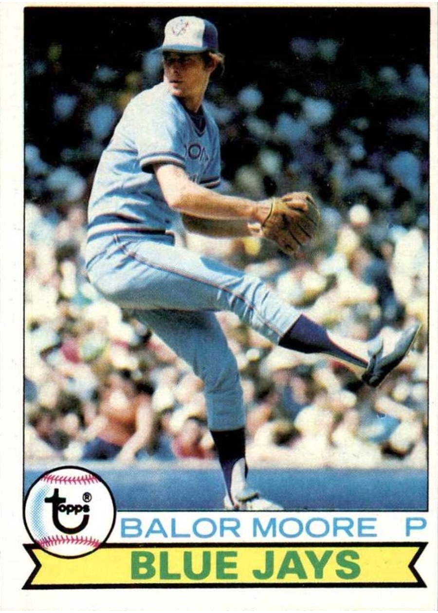 1979 Topps #238 Balor Moore, Toronto Blue Jays
