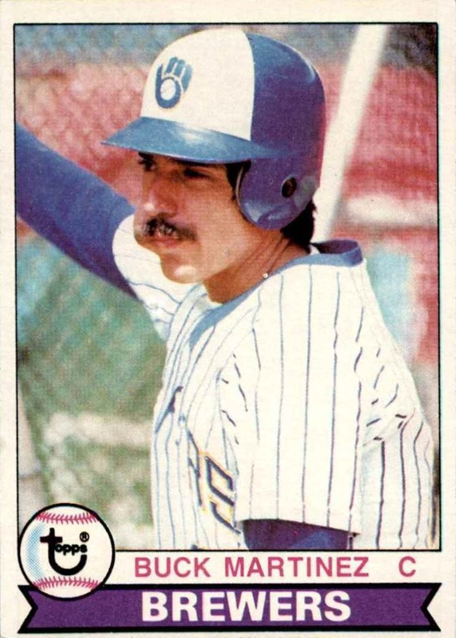 1979 Topps #243 Buck Martinez, Milwaukee Brewers