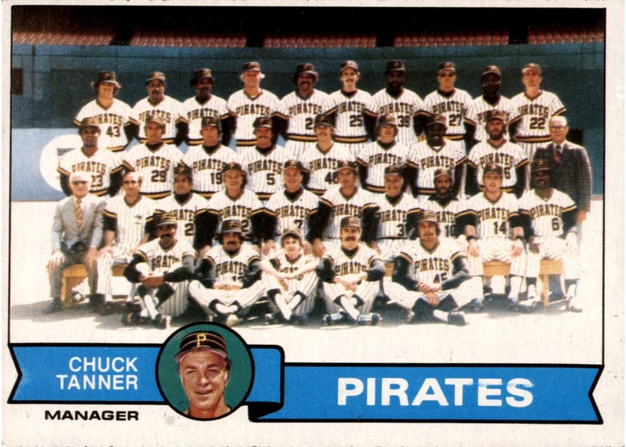1979 Topps #244 Pittsburgh Pirates / Chuck Tanner
