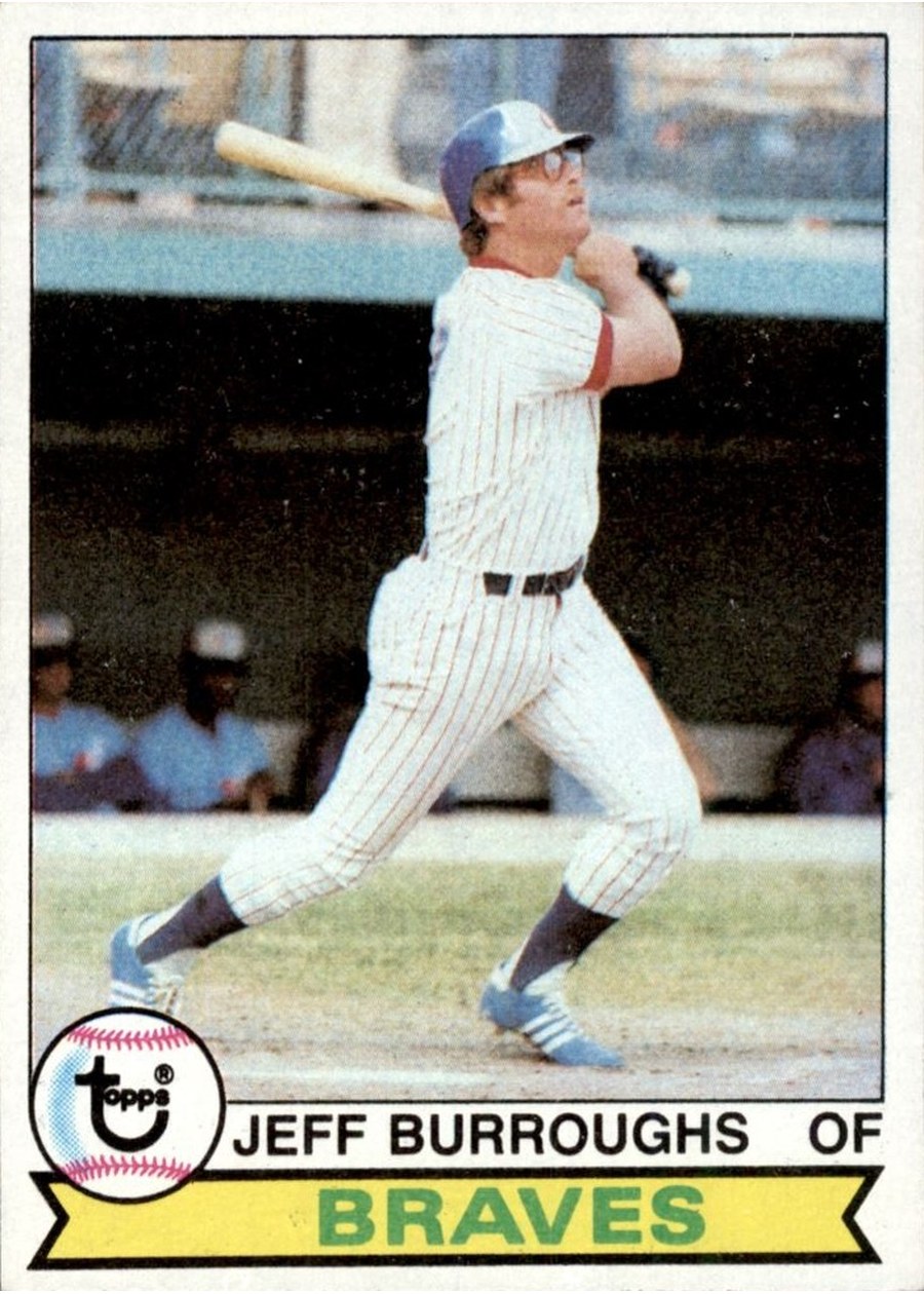 1979 Topps #245 Jeff Burroughs, Atlanta Braves