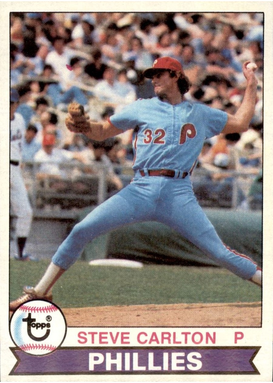 1979 Topps #25 Steve Carlton, Philadelphia Phillies