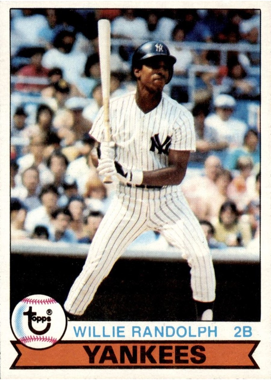 1979 Topps #250 Willie Randolph, New York Yankees
