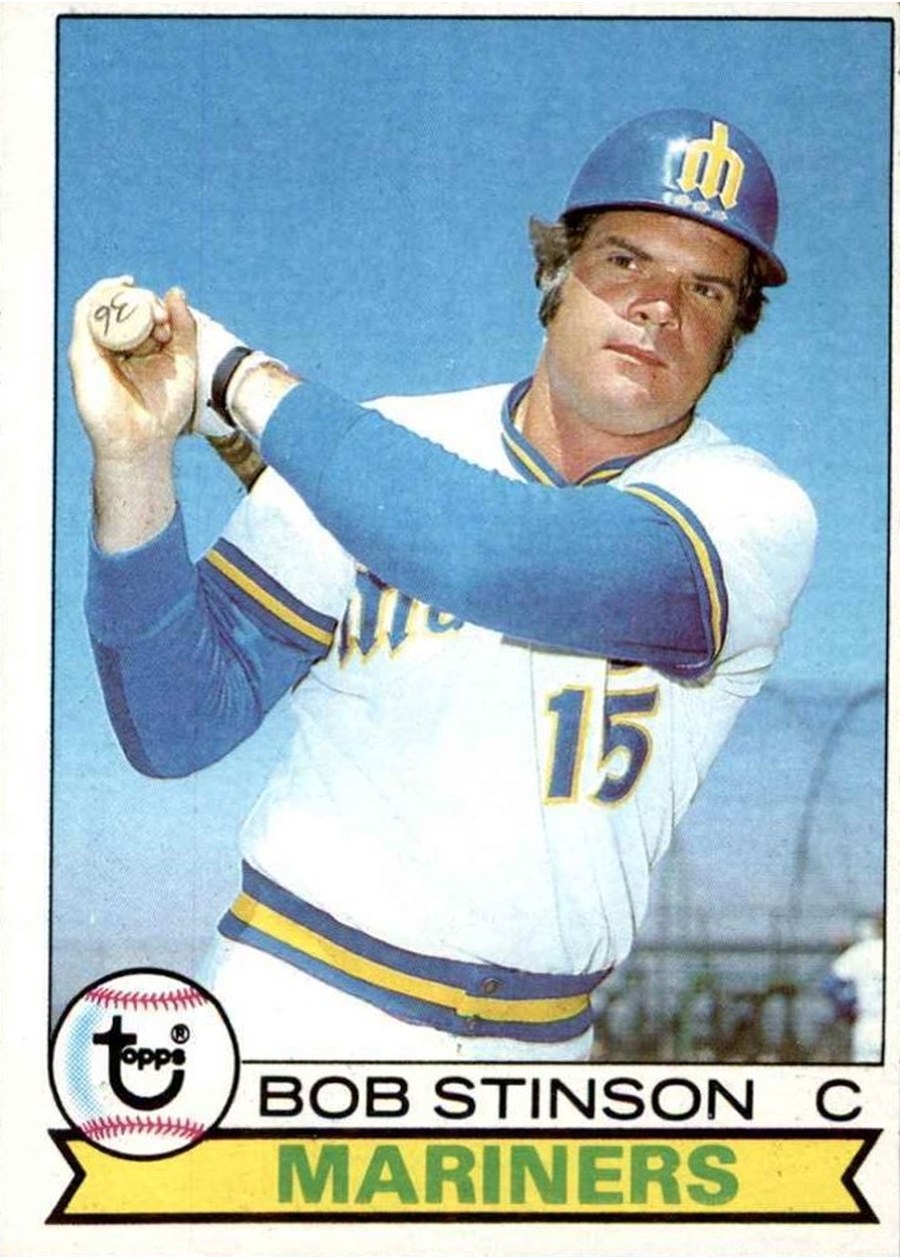 1979 Topps #252 Bob Stinson, Seattle Mariners