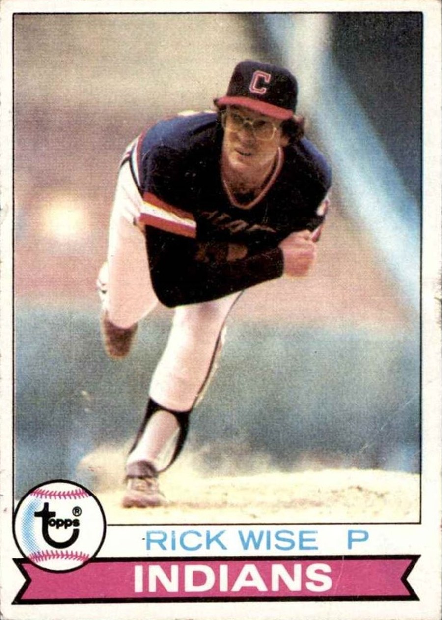1979 Topps #253 Rick Wise, Cleveland Indians