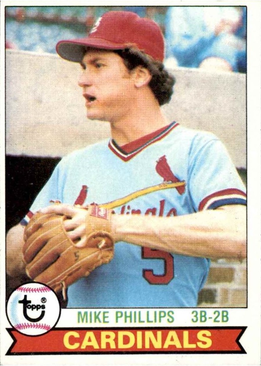 1979 Topps #258 Mike Phillips, St. Louis Cardinals
