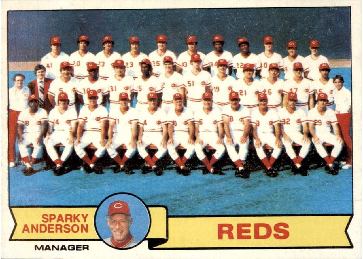 1979 Topps #259 Cincinnati Reds / Sparky Anderson