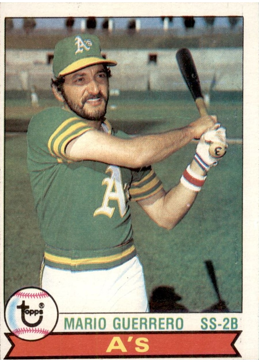 1979 Topps #261 Mario Guerrero, Oakland Athletics