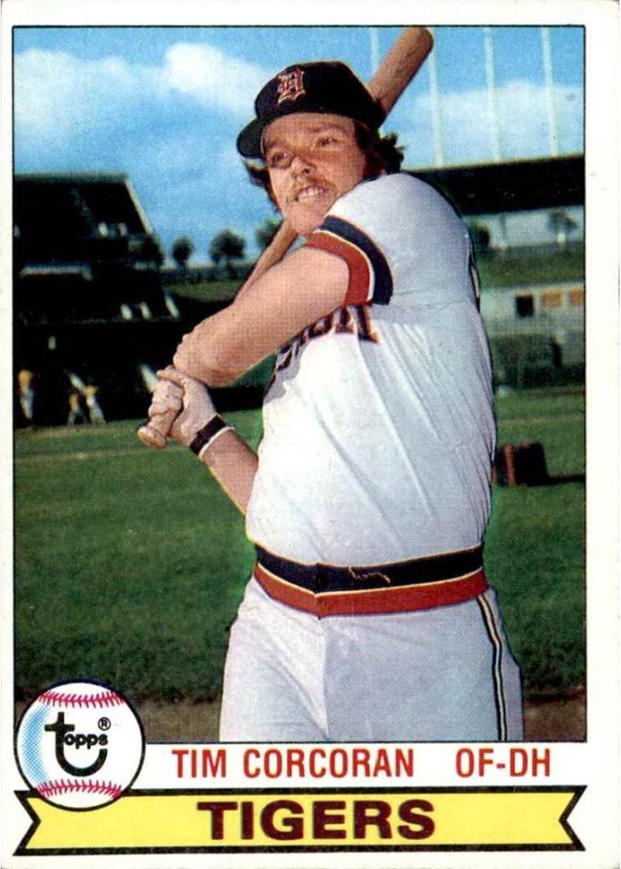 1979 Topps #272 Tim Corcoran, Detroit Tigers