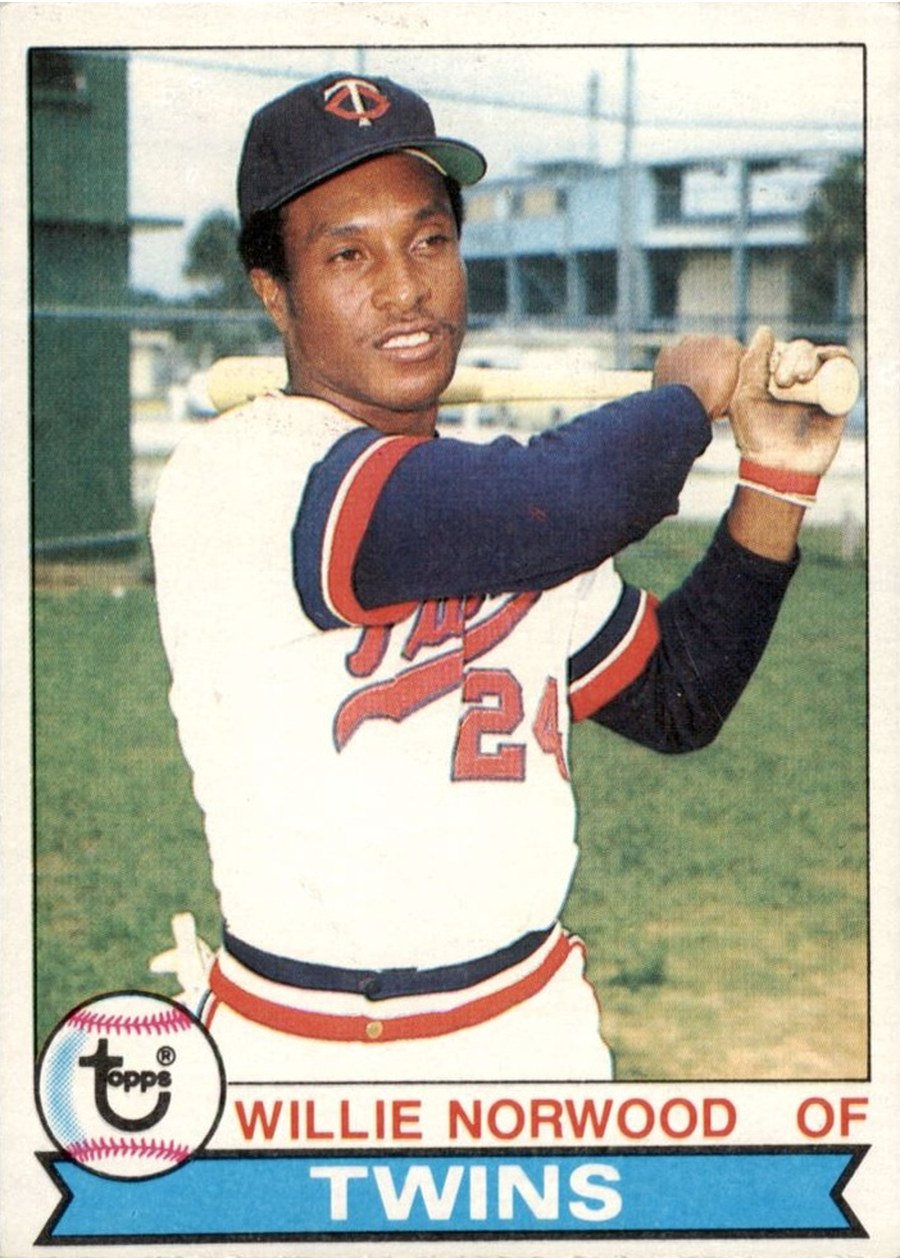 1979 Topps #274 Willie Norwood, Minnesota Twins