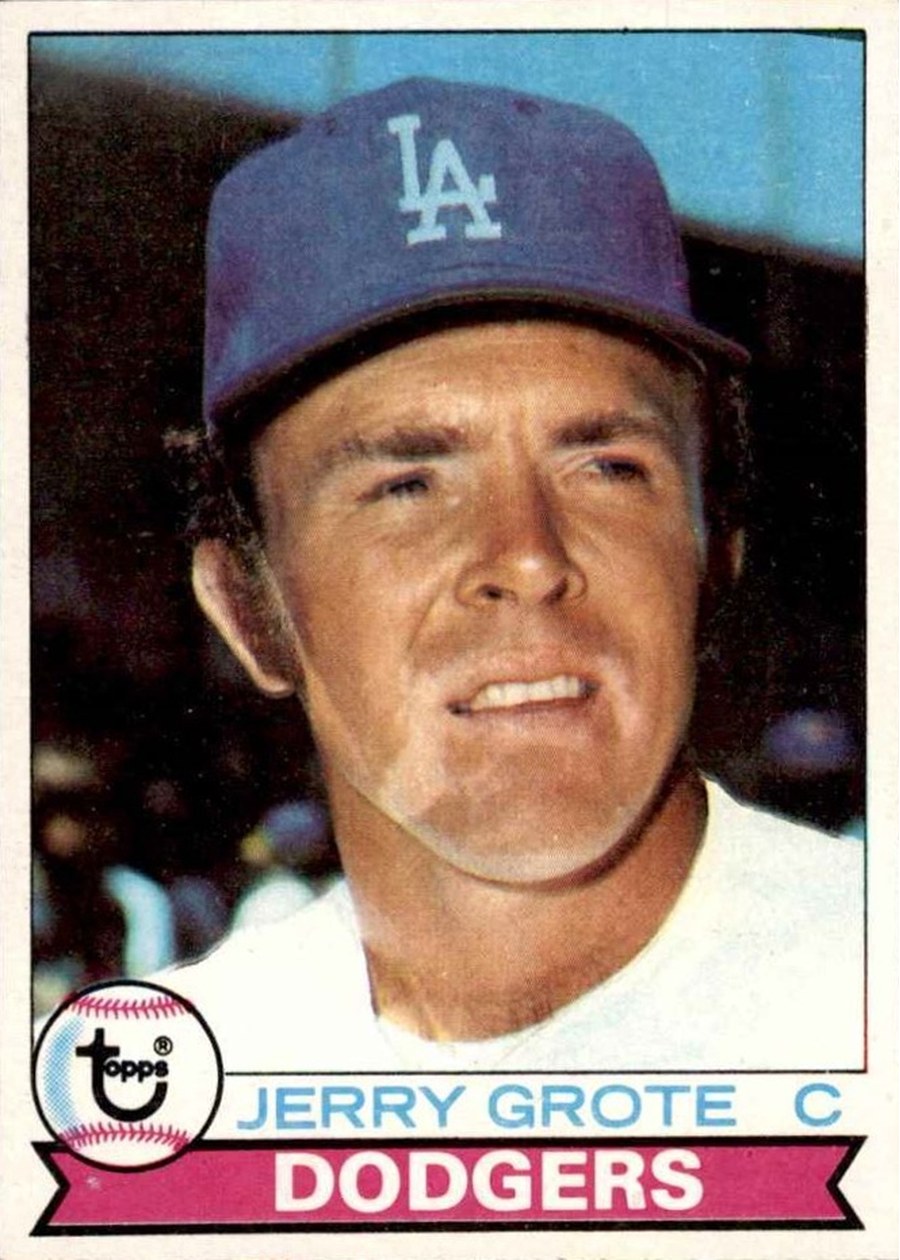 1979 Topps #279 Jerry Grote, Los Angeles Dodgers