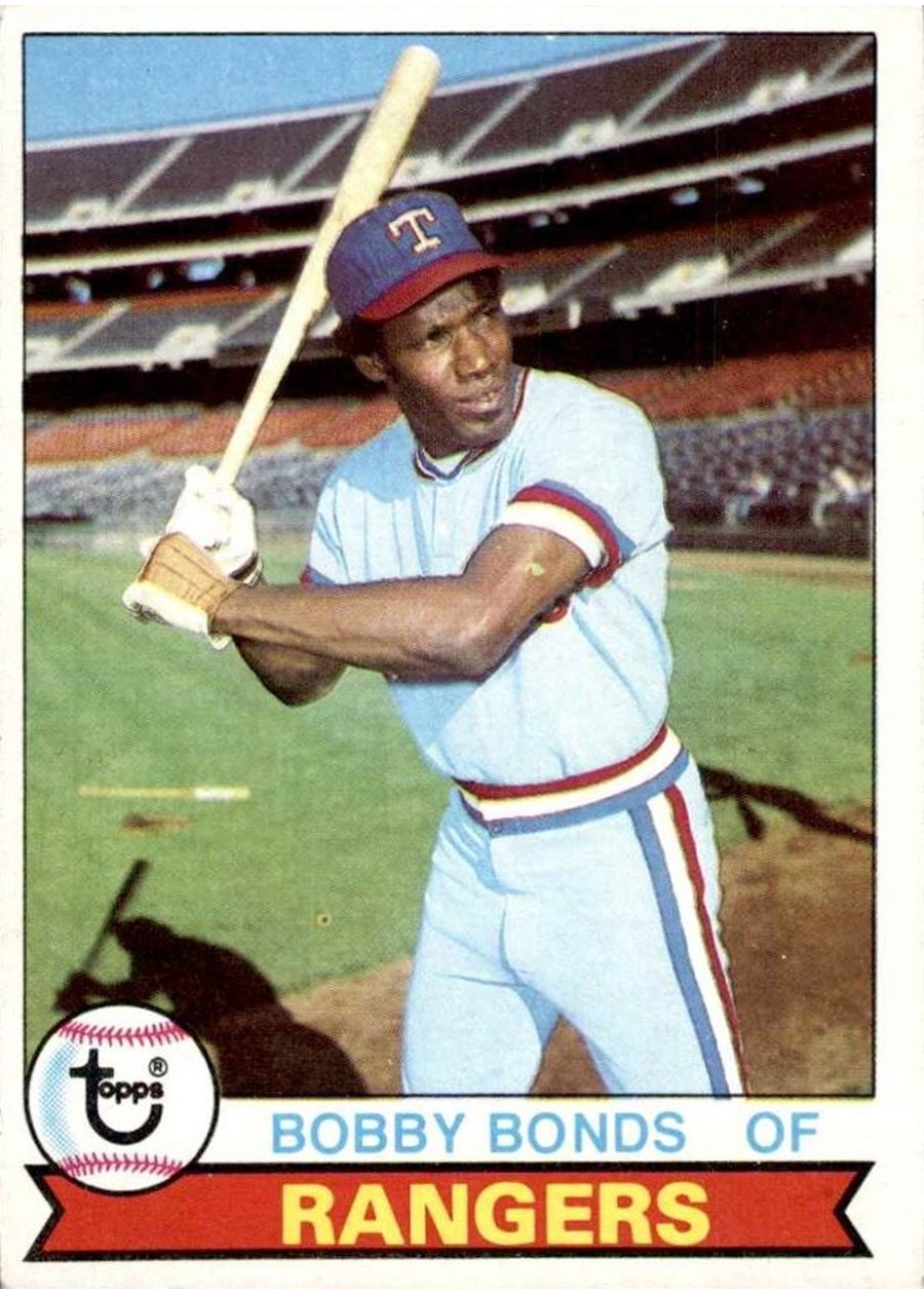 1979 Topps #285 Bobby Bonds, Texas Rangers