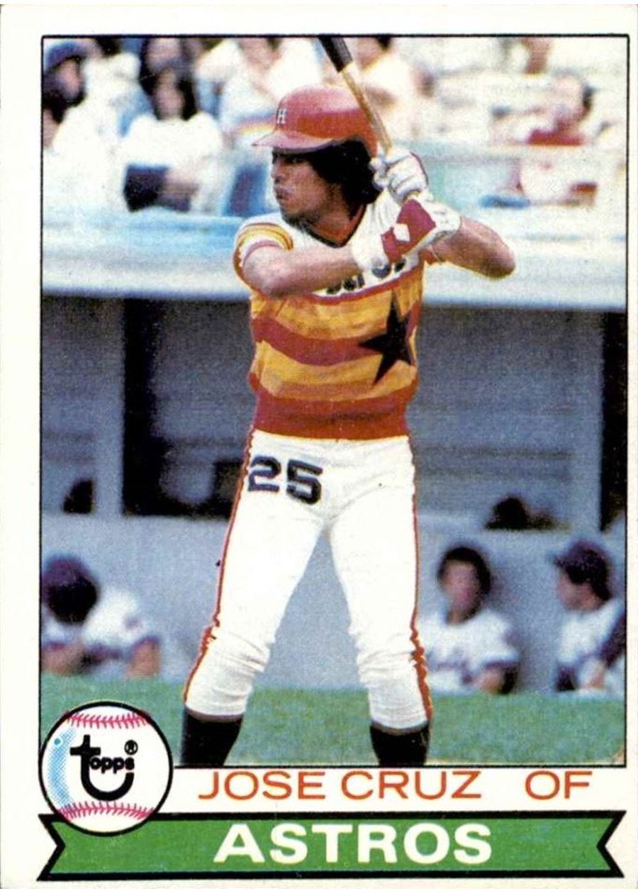 1979 Topps #289 Jose Cruz, Houston Astros